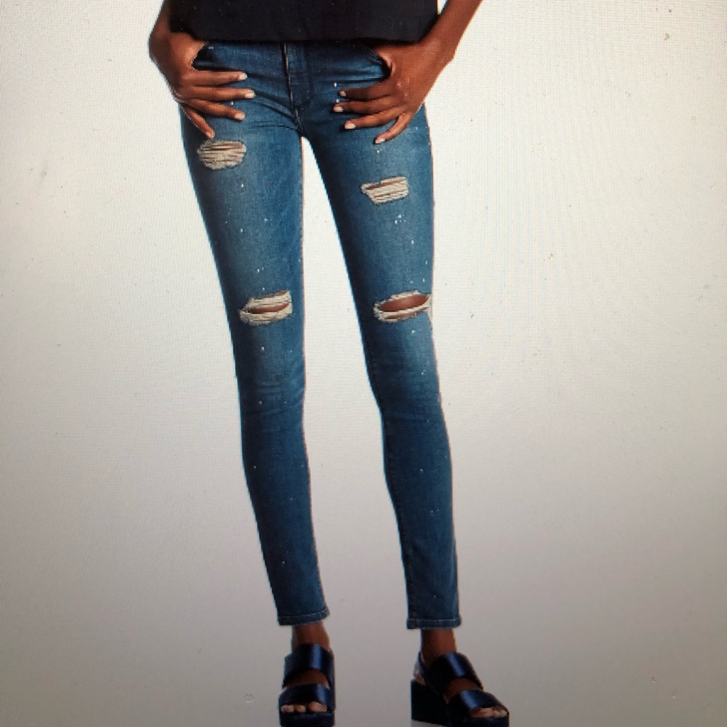 Black Orchid Black Jewel Mid-Rise Jeggings Sz26/2